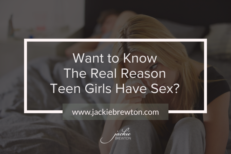 Want to Know the Real Reason Teen Girls Have Sex?